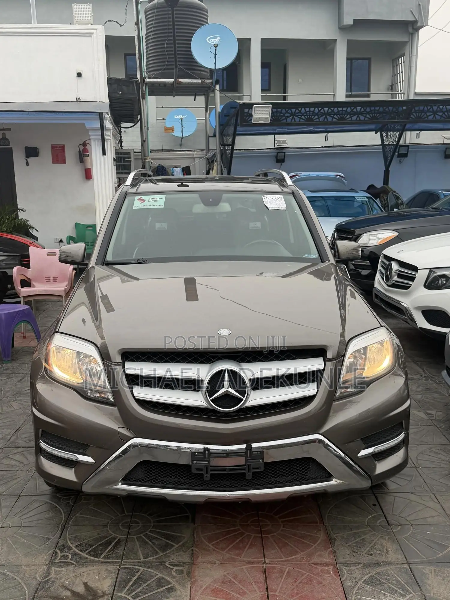 Mercedes-Benz GLK-Class 2014 Brown