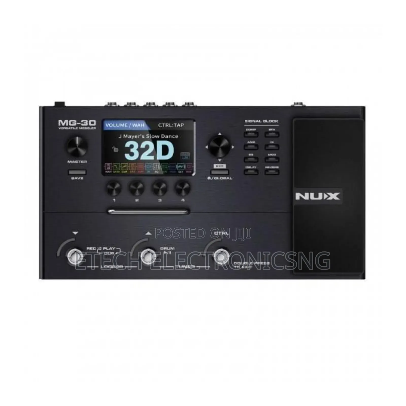 Nux Mg 30 Multi Effect Guitar Pedal