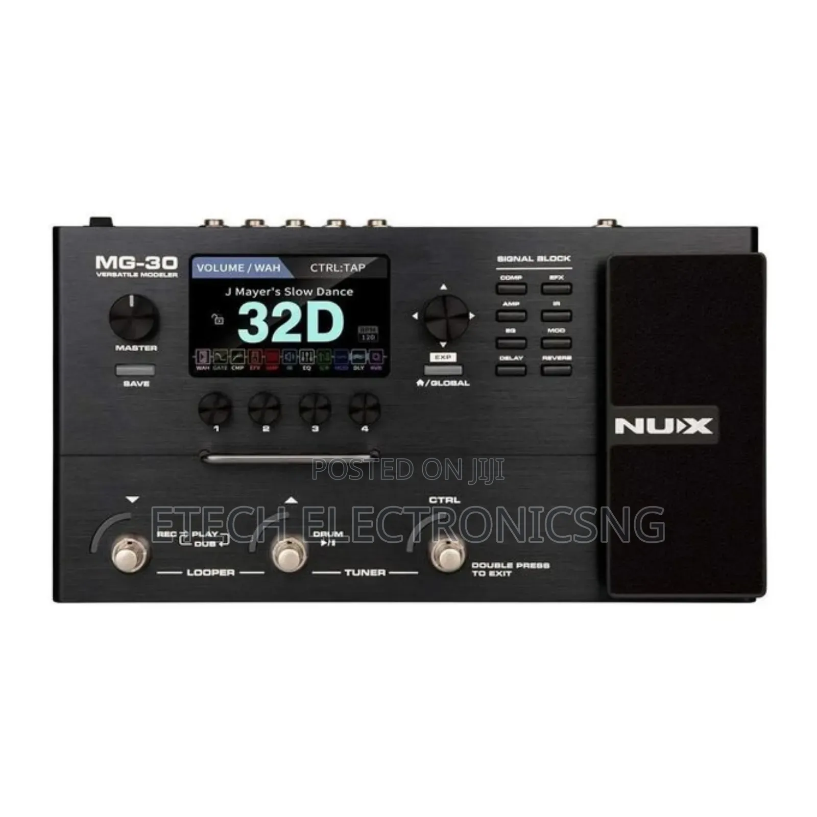 Nux Mg 30 Multi Effect Guitar Pedal