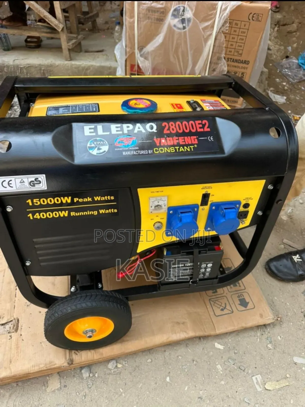 Sv28000e2 15kva Original Key Start Generator