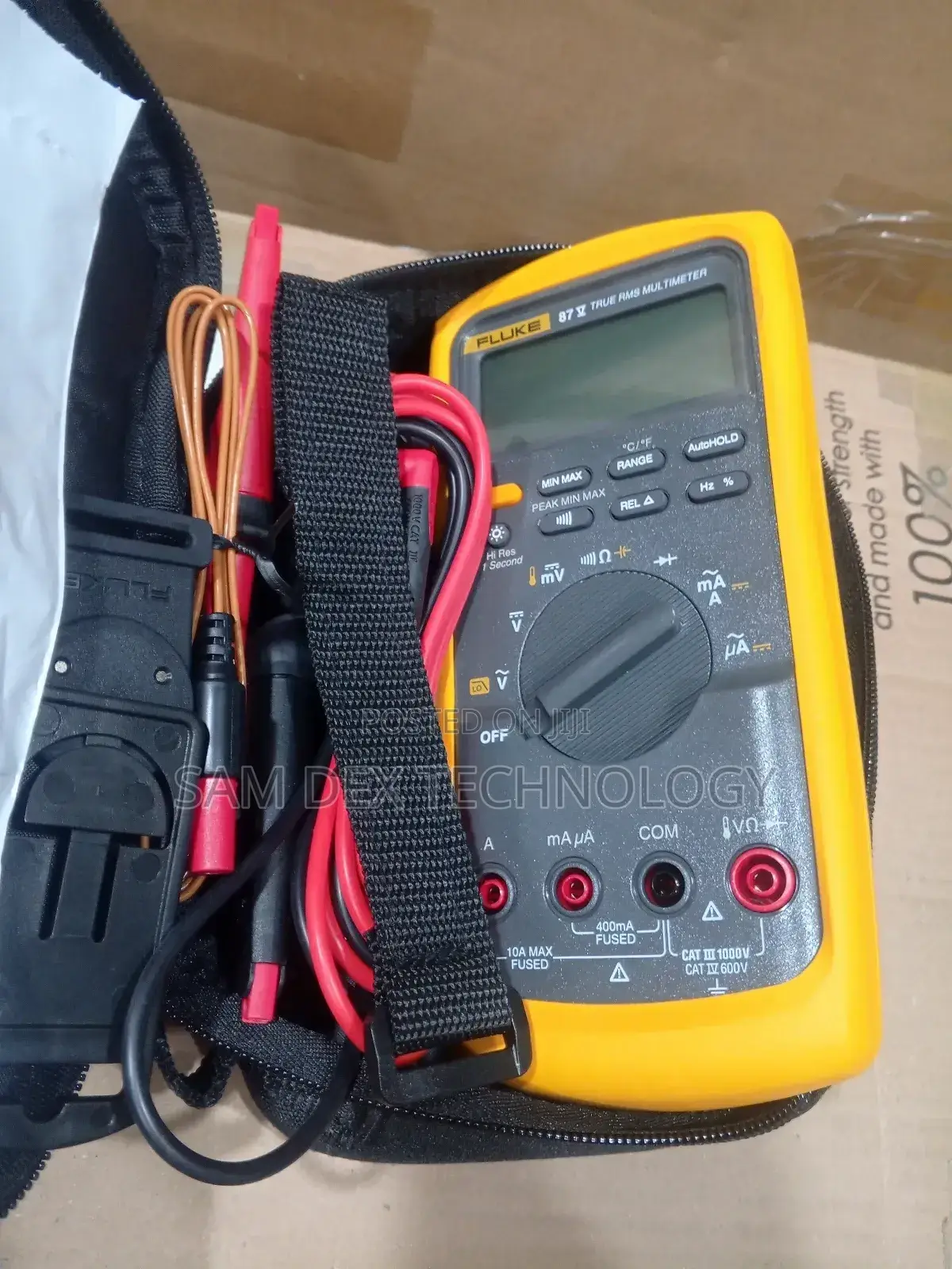 Fluke 87v/E2 Kit Industrial Electrician Combo Kit