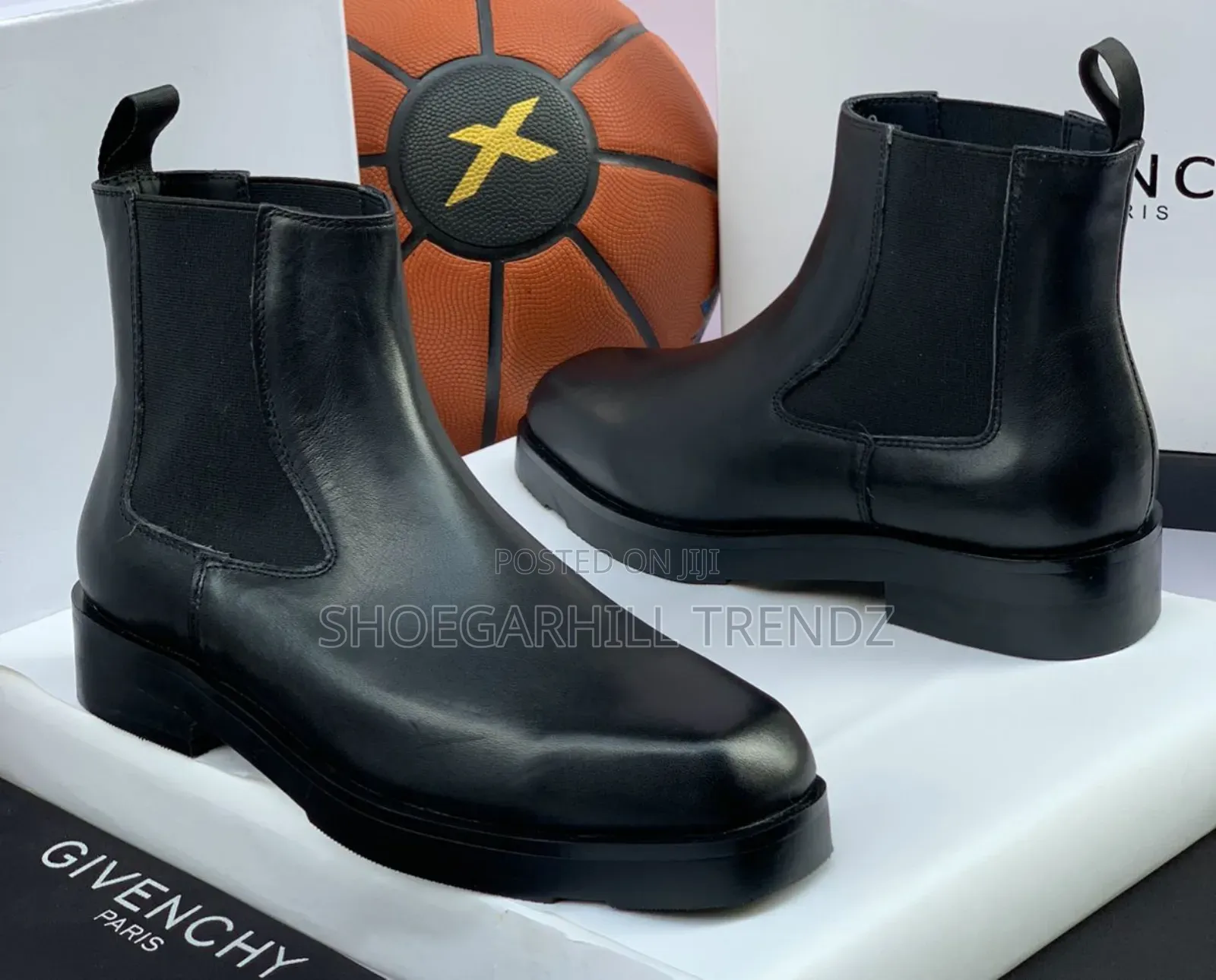 Men Luxury Ankle Boot With Chunky Sole
