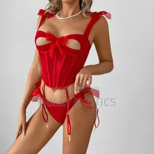 2pc Corset Brallet Lingerie Set