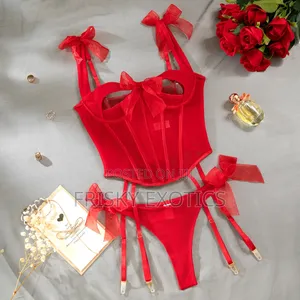 2pc Corset Brallet Lingerie Set