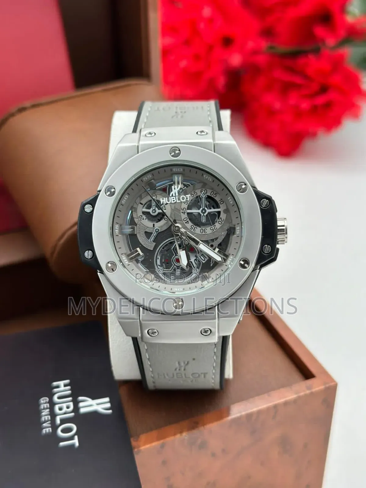 Original Hublot Leather Watch