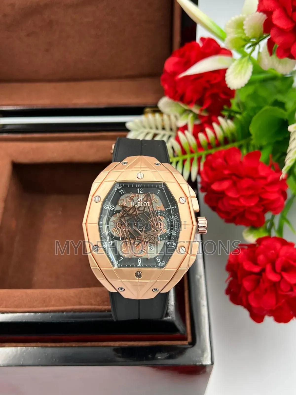 Original Hublot Leather Watch