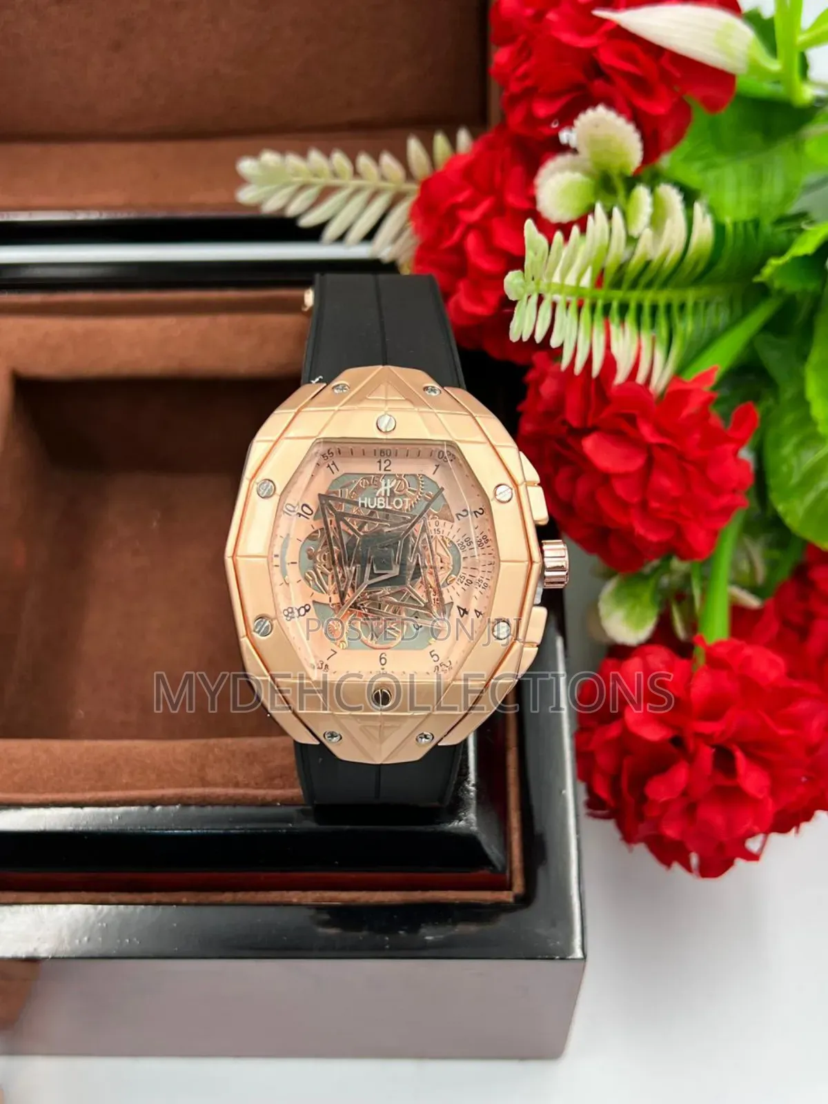 Original Hublot Leather Watch