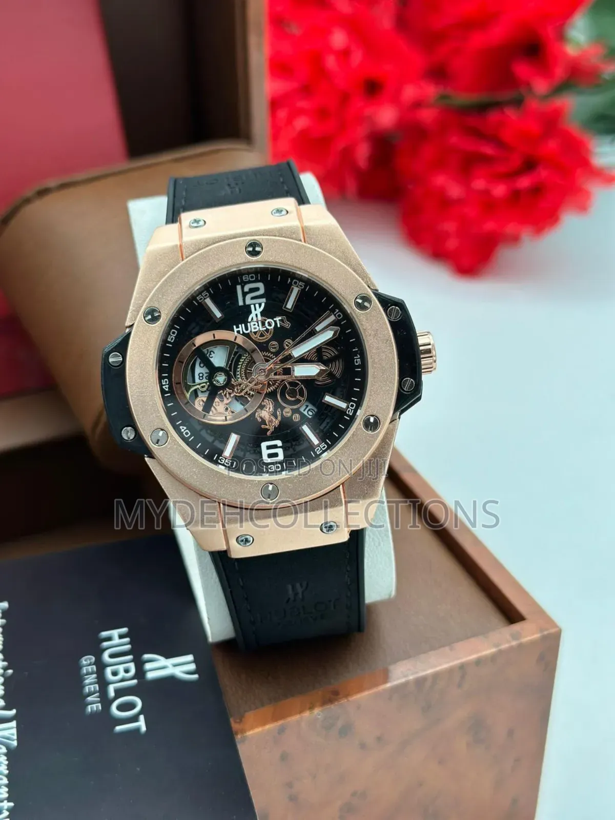 Original Hublot Leather Watch