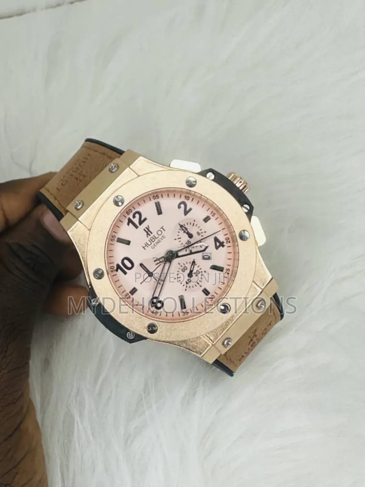 Original Hublot Leather Watch