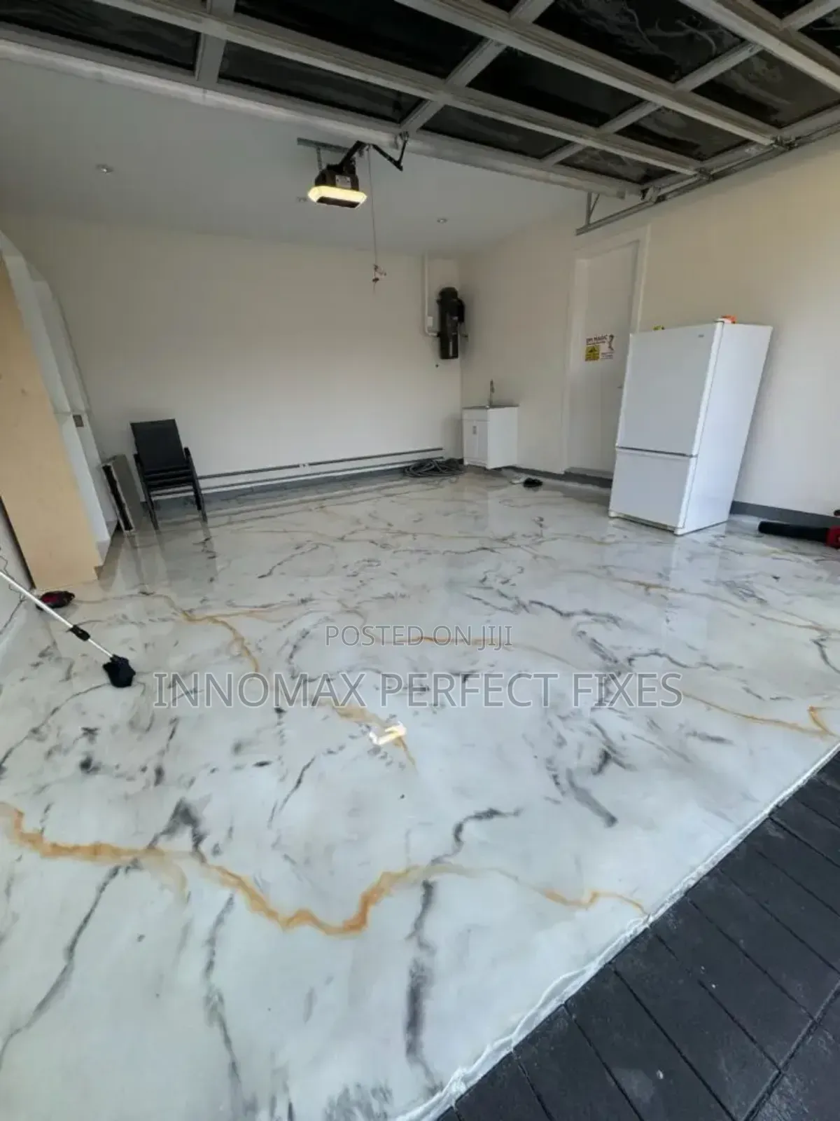 Two Colour Epoxy Floor