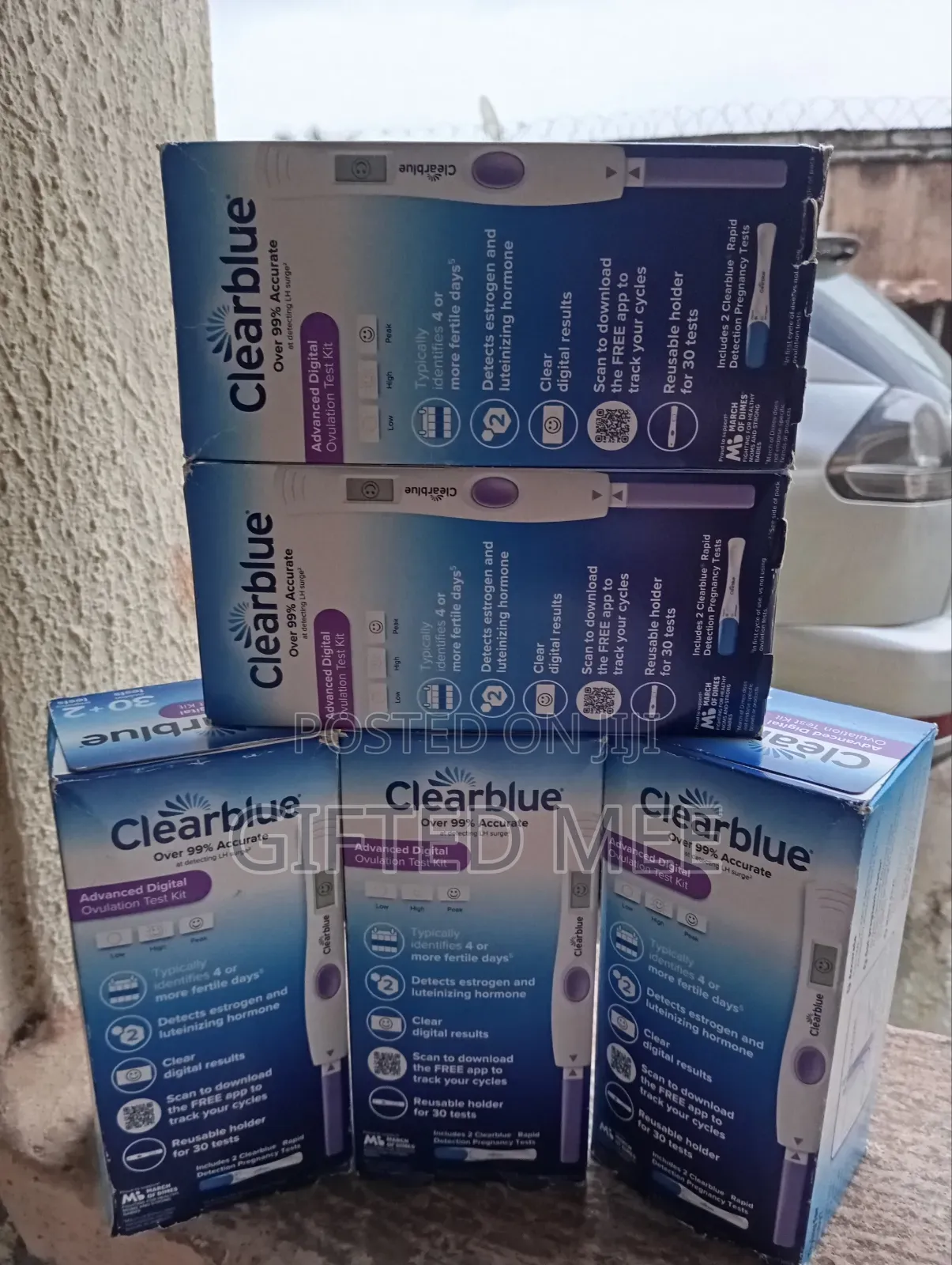 Clearblue Advanced Digital Ovulation Test Kit. 4 or More Days.32 Tests ...