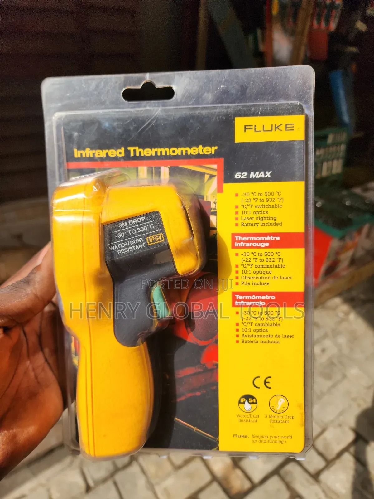 62max Fluke Infrared Thermometer