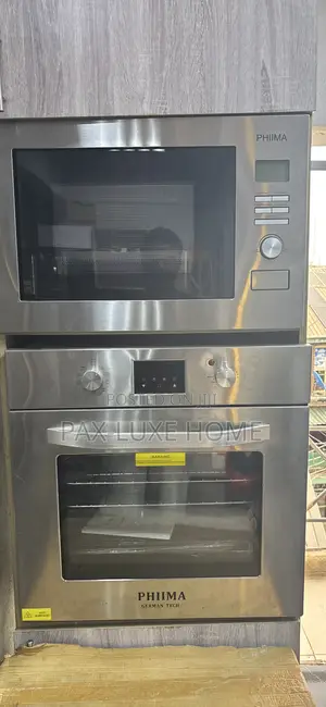 Phiima Electric and Gas Oven and Microwave Stainless With Warranty