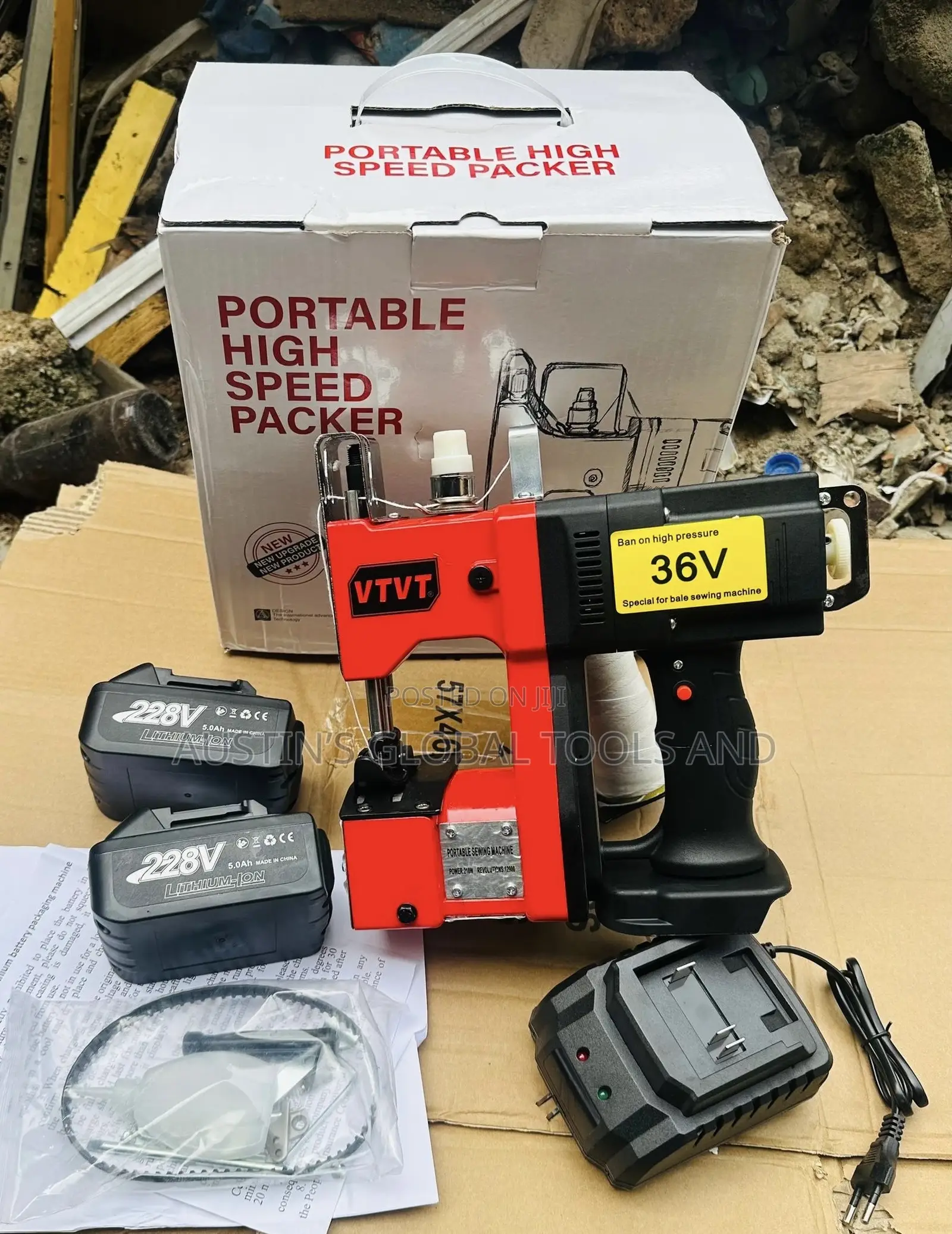 Portable High Speed Bag Closer