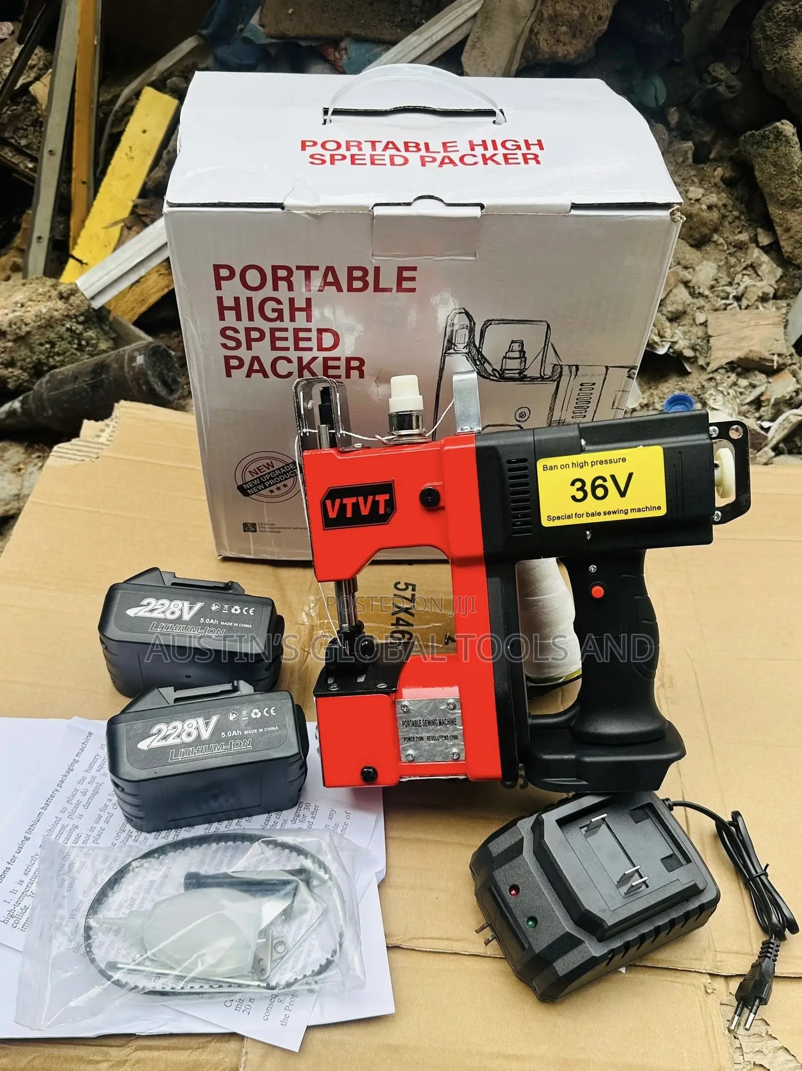 Portable High Speed Bag Closer