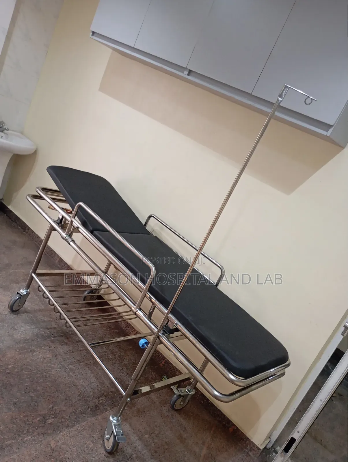 Patient Trolley With Back Rest
