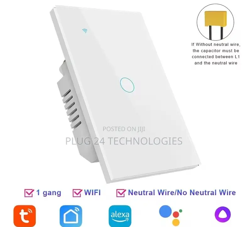 One Gang Tuya Zigbee Smart Switch Ds101z