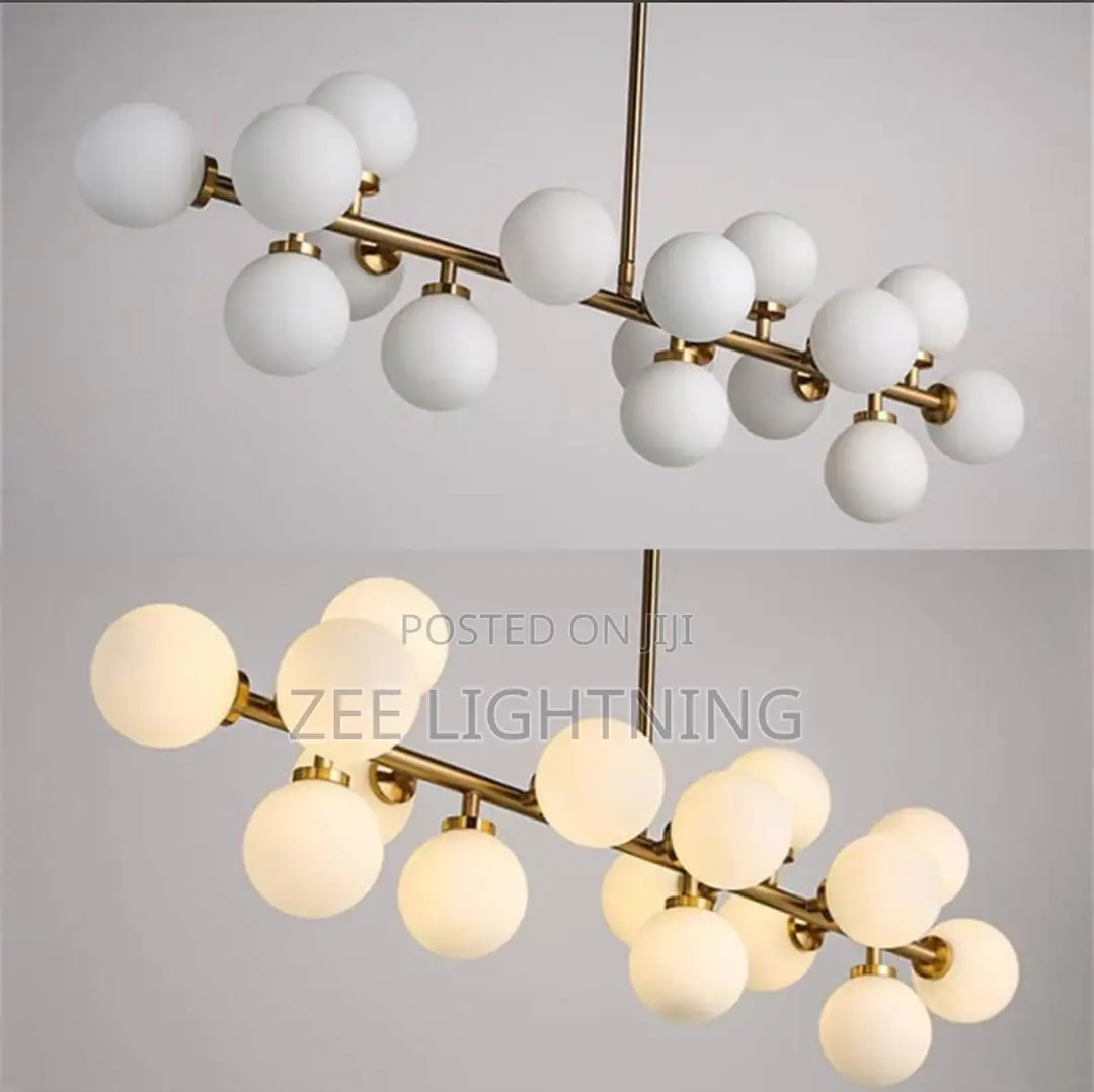 Nordic Chandelier With Multiple Bulbs