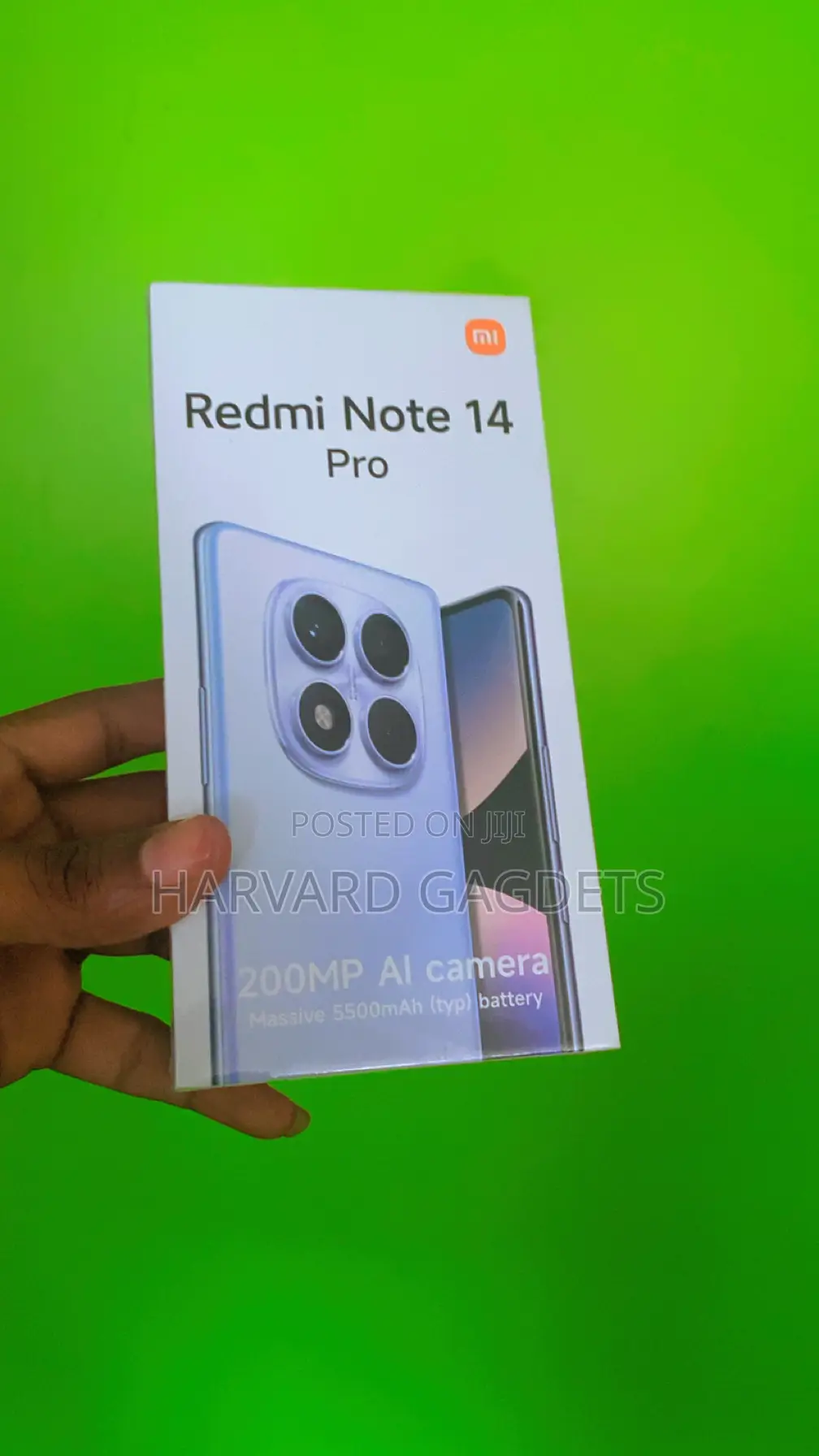 New Xiaomi Redmi Note 14 Pro 256 GB Black