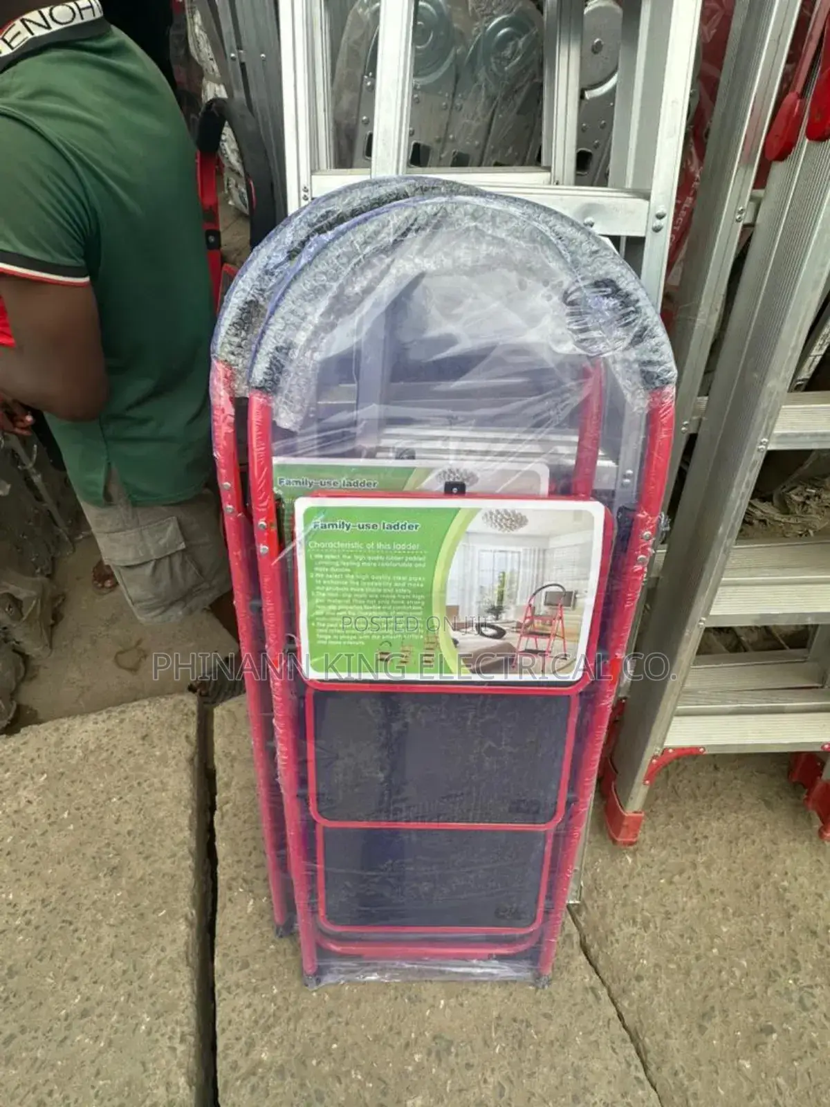 Family Use Ladder Three Step Ladder