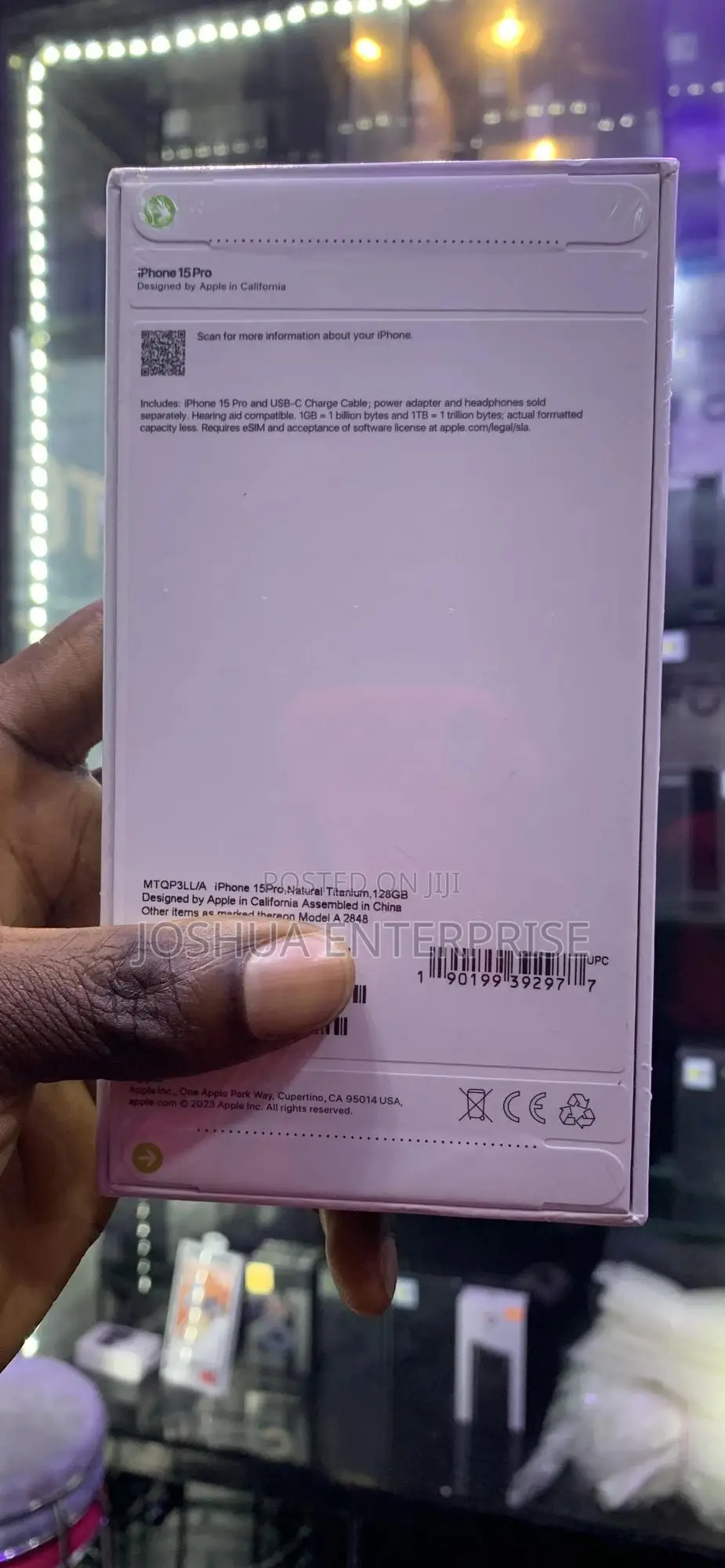 New Apple iPhone 15 Pro 128 GB