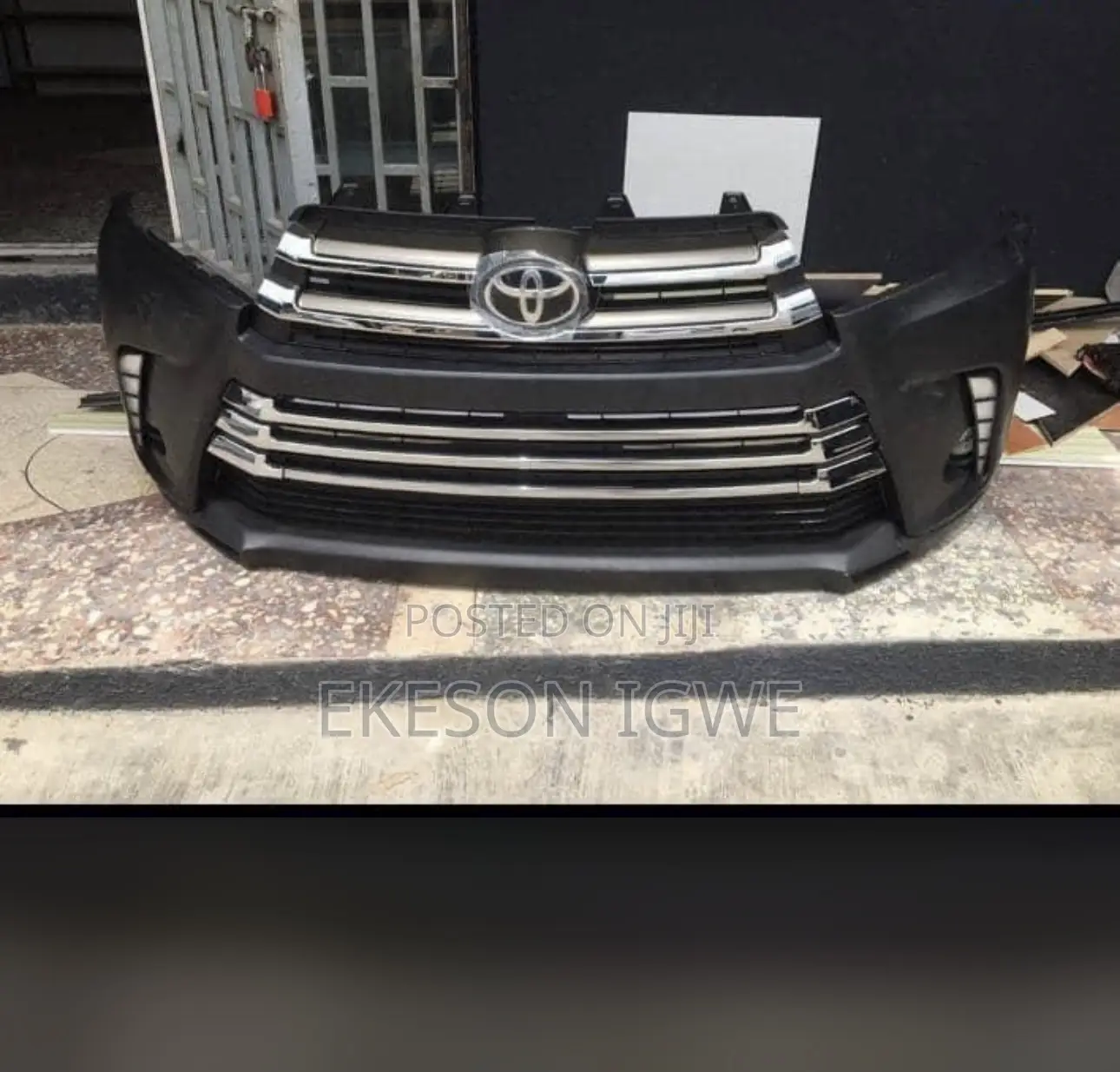 Complete Front Bumper Highlander 2017-018