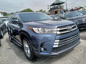 Toyota Highlander Limited 4dr SUV AWD (3.5L 6cyl 6A) 2015 Blue