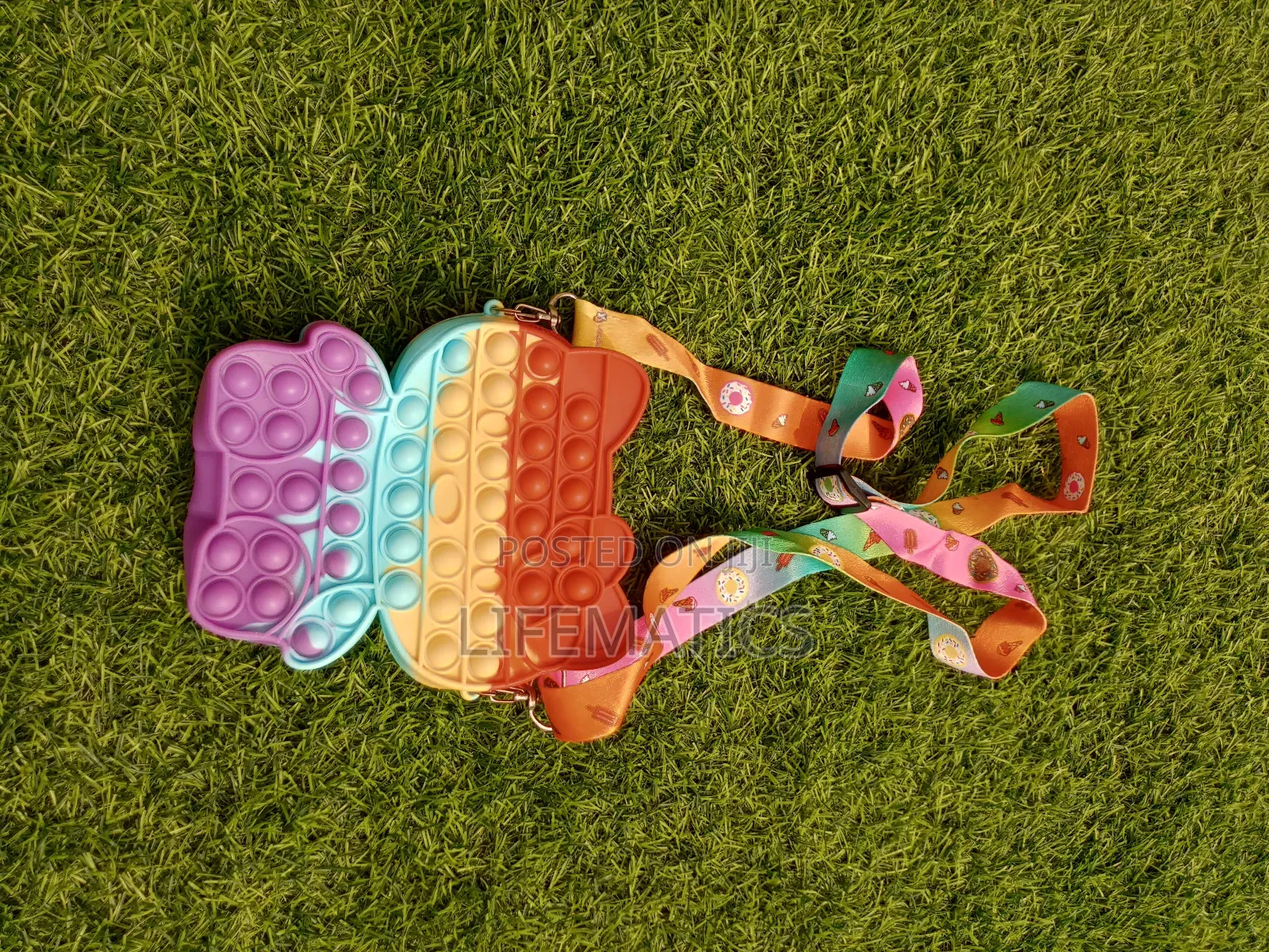 Children Pop It Sensory Bag