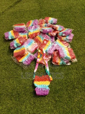 Children Pop It Sensory Bag