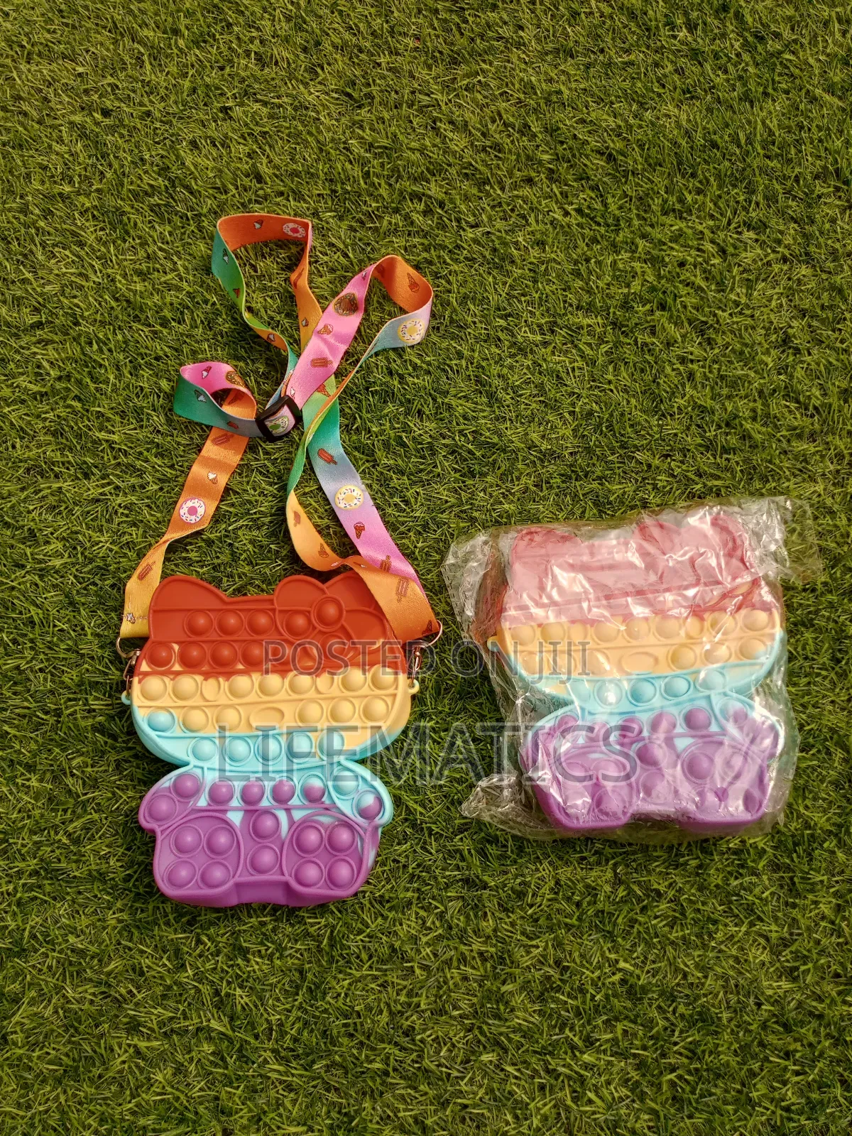 Children Pop It Sensory Bag
