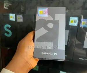 New Samsung Galaxy S21 5G 256 GB Black