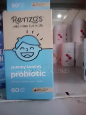 Renzo’S Yummy Tummy Probiotic for Kids–Digestive Support 60 Melty Tabs