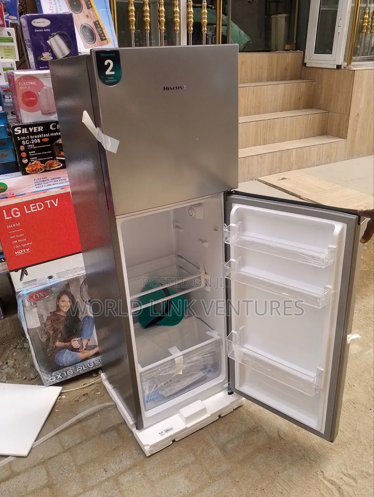 Hisense Refrigerator 2 Doors Ref 200dr