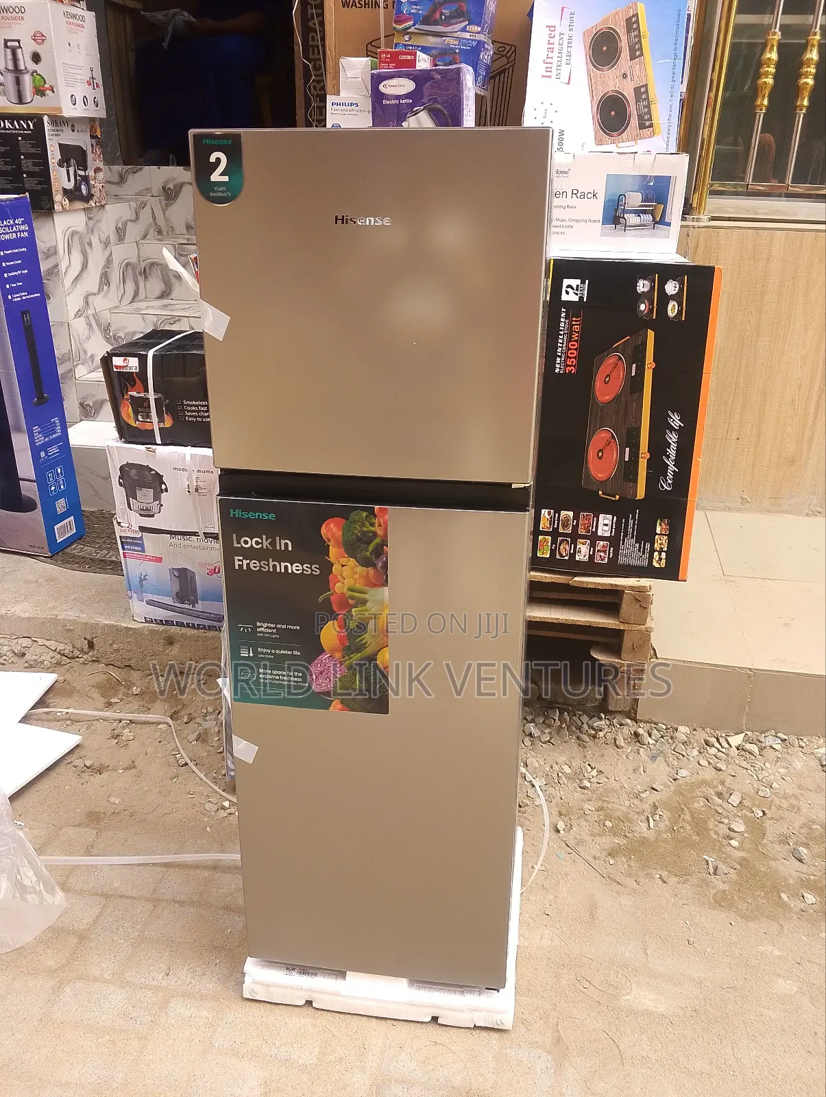 Hisense Refrigerator 2 Doors Ref 200dr