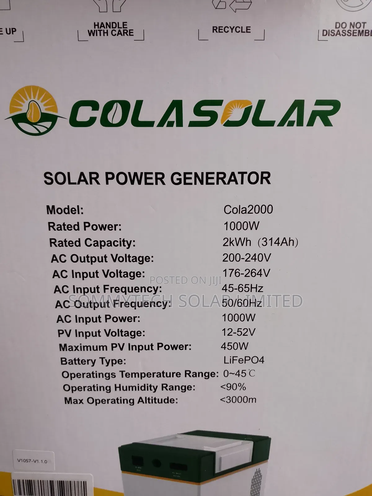 3.6kwh Solar Generator