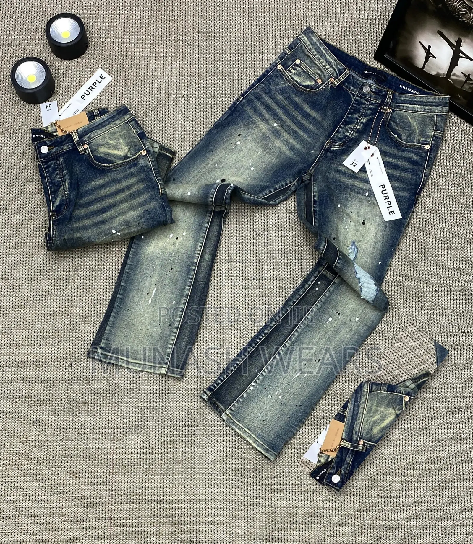 Classic Purple Jean 30-38