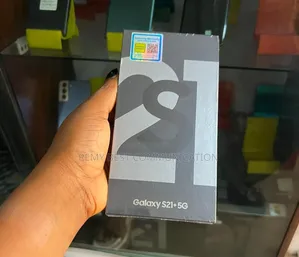 New Samsung Galaxy S21+ 5G 128 GB Black