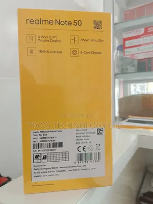 New Realme Note 50 128 GB Blue