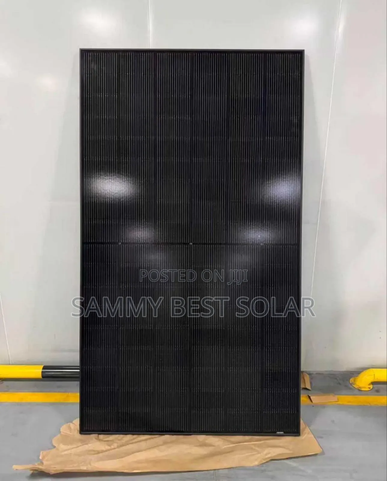 All Black 440w Solar Panel