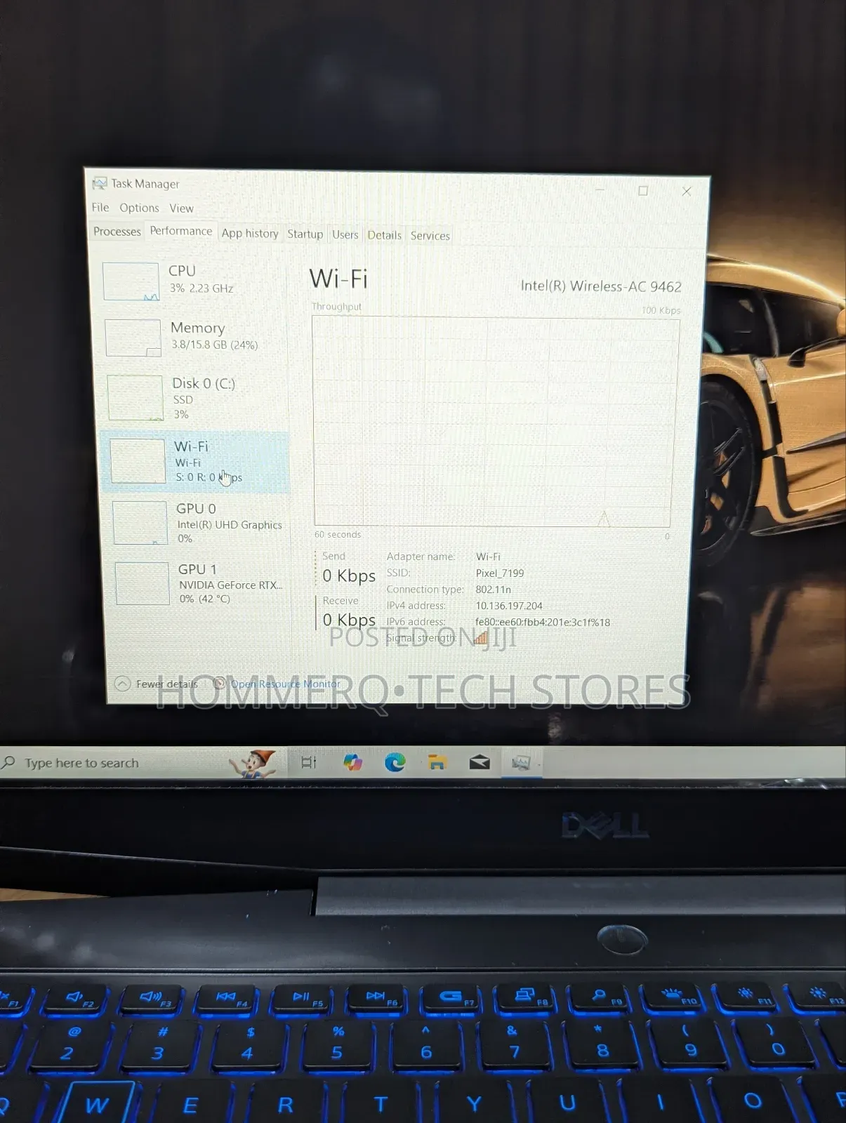 Laptop Dell G3 15 3500 16GB Intel Core i7 SSD 1T
