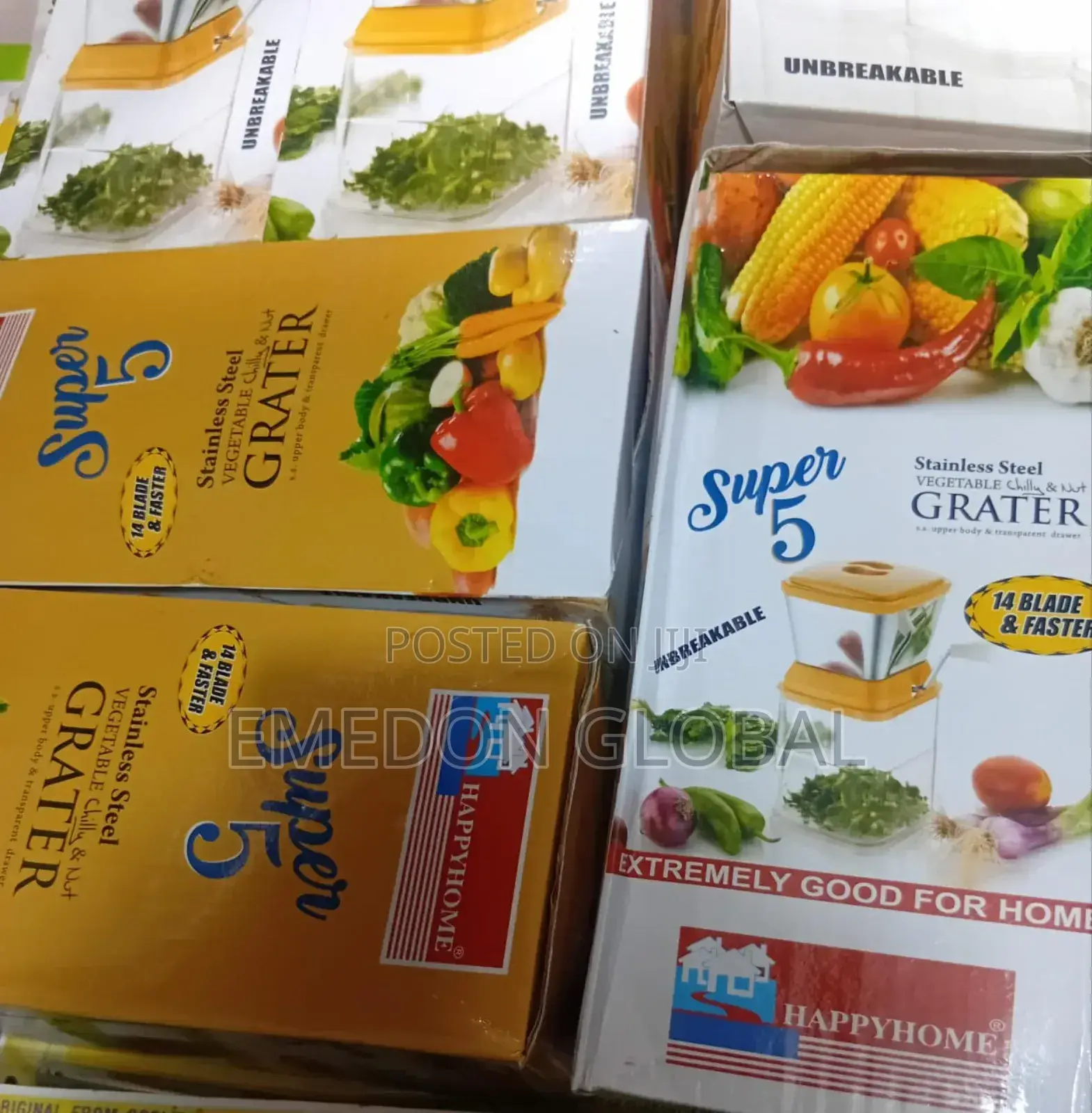 Super 5" Vegetable Grater/Chopper