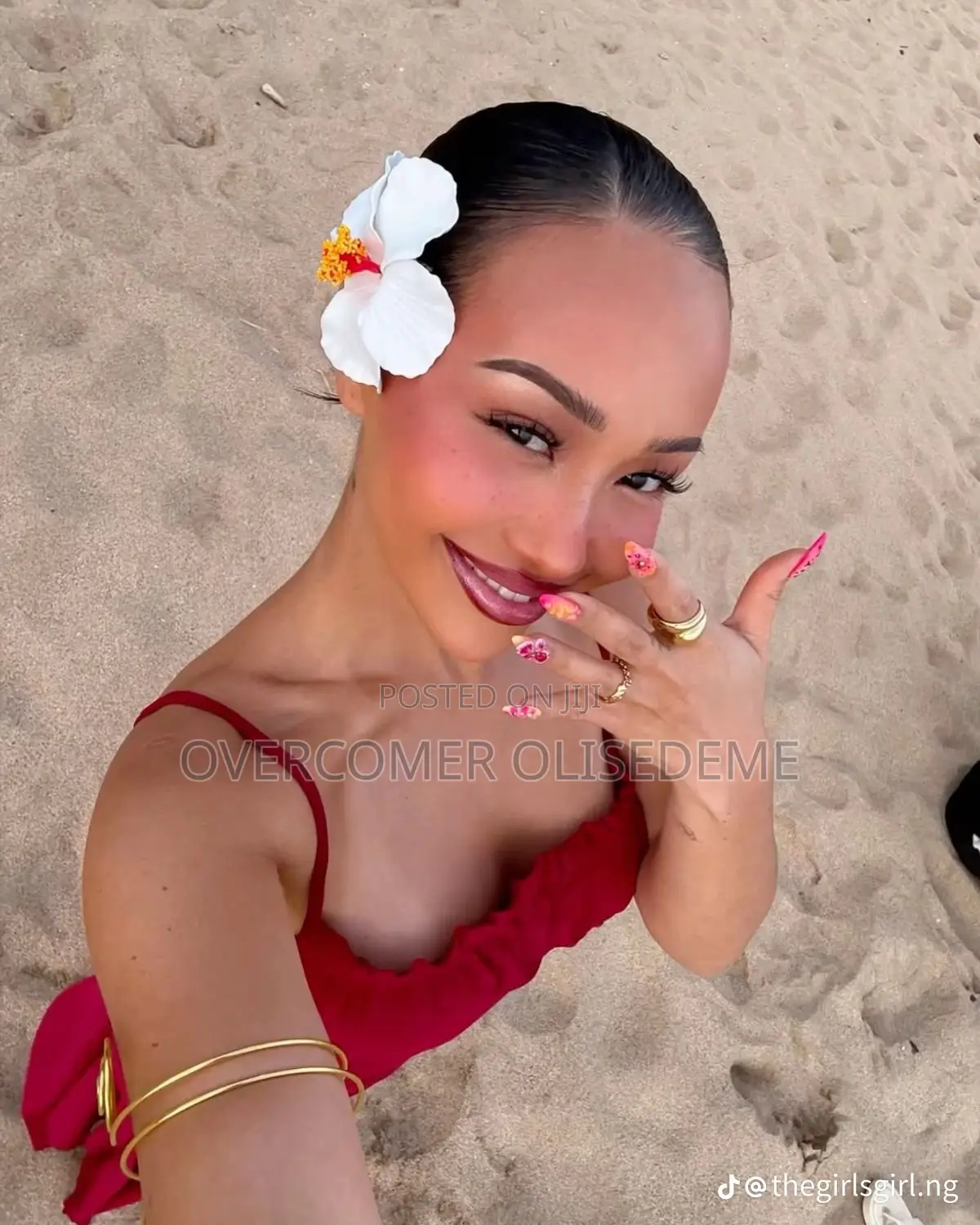 Hibiscus Hair Clips