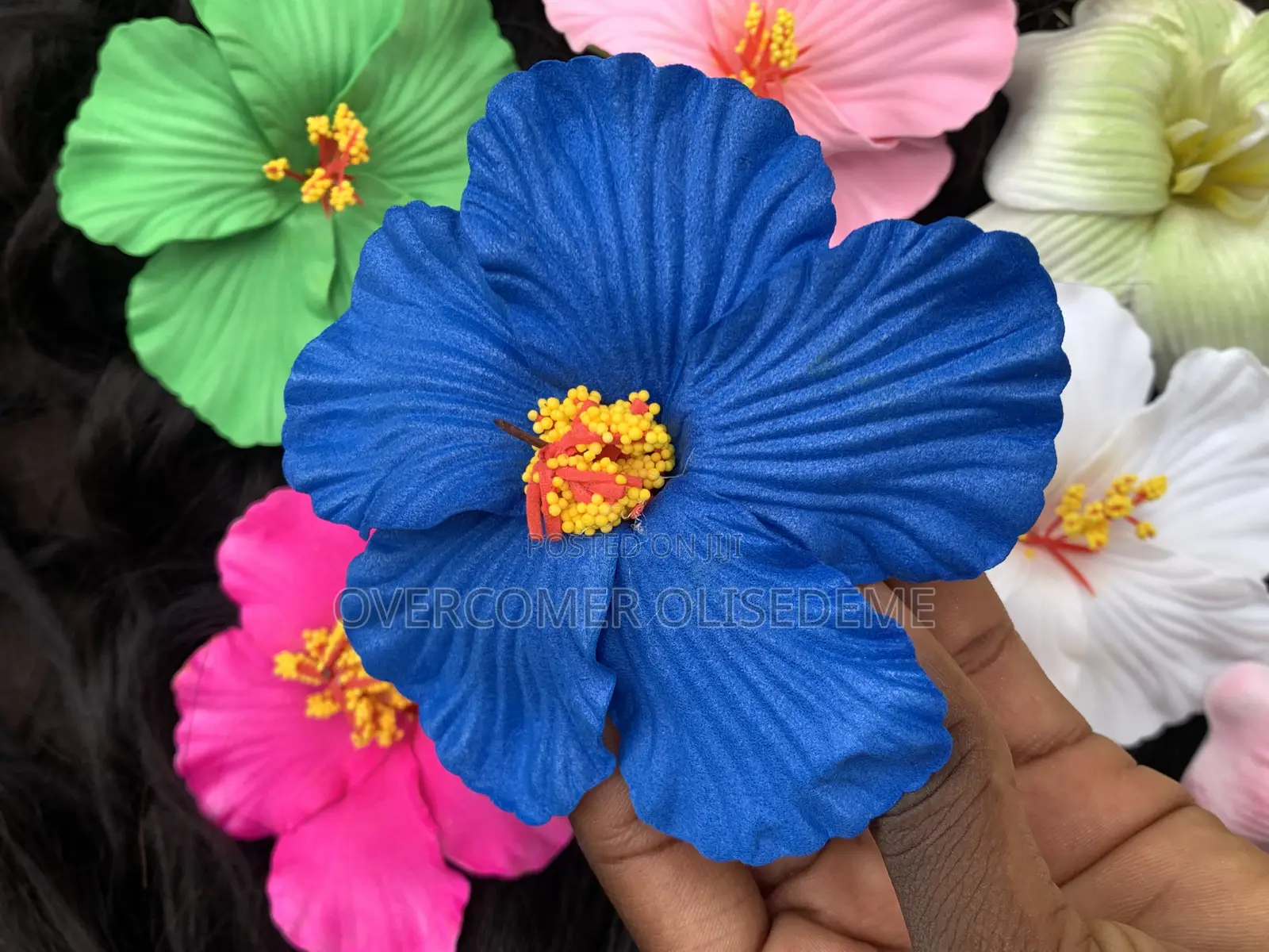 Hibiscus Hair Clips