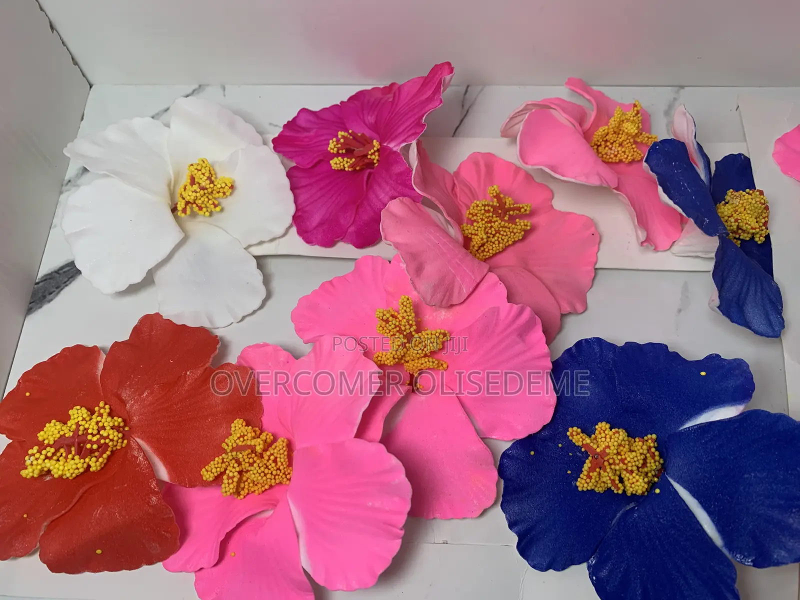 Hibiscus Hair Clips