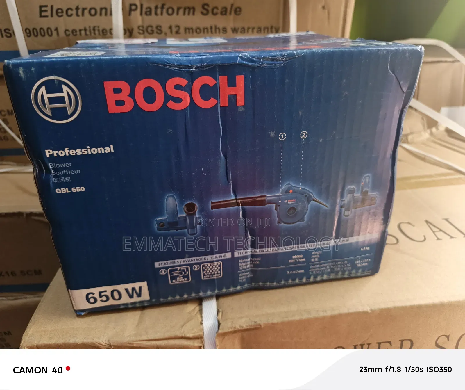 Bosch 650w Electric Blower Machine