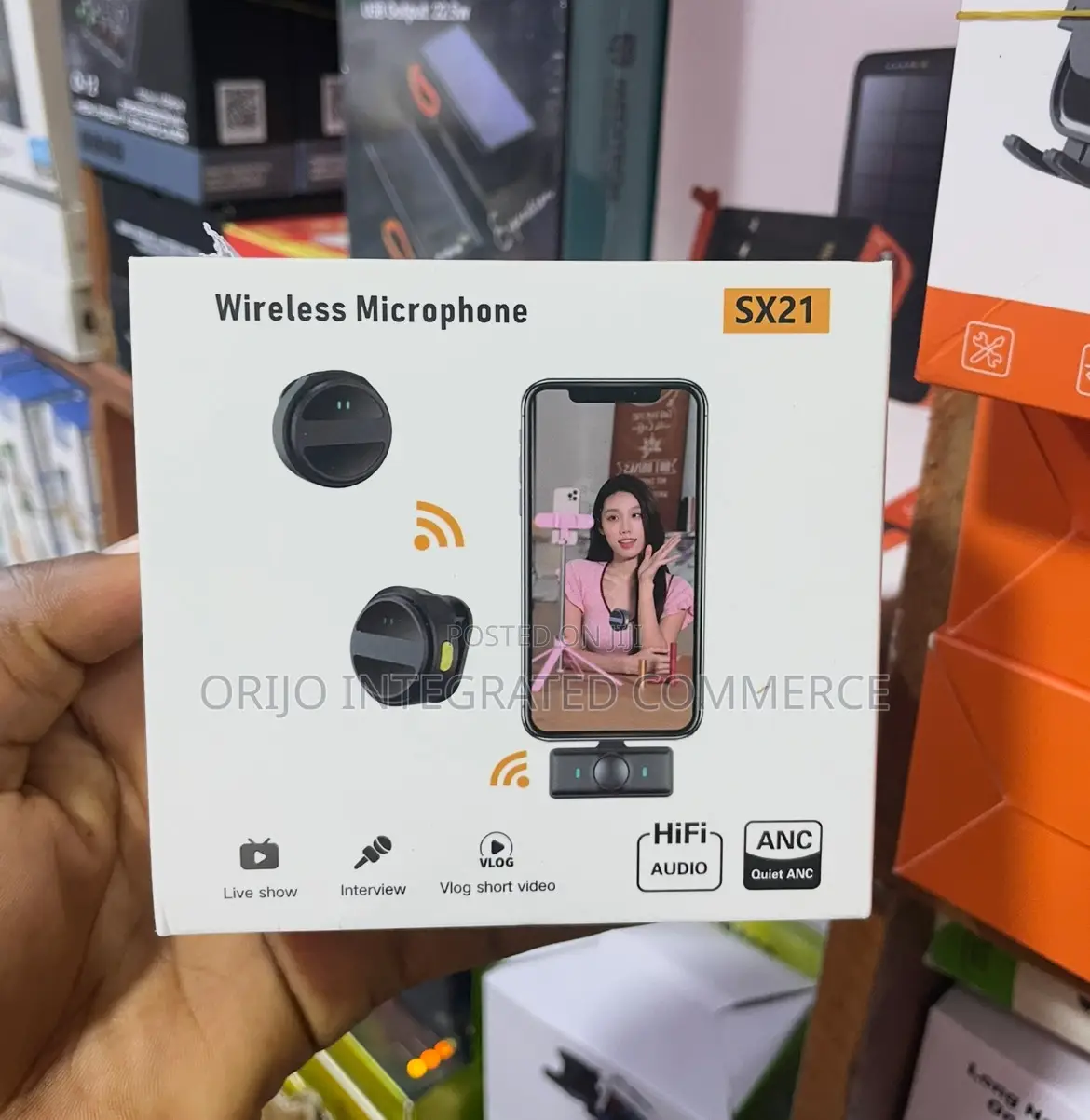 Dual Wireless Microphone Sx21