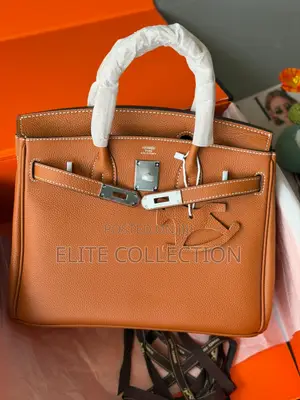 Luxury Hermes Birkin Leather 30cm Bag