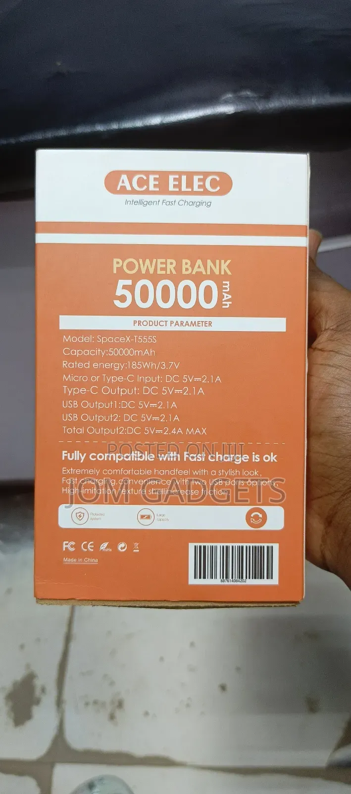 Ace Elec 50000mah Power Bank