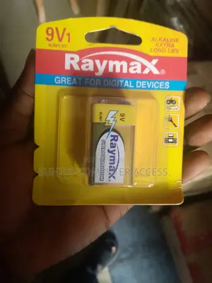 9v Raymax Battery's Alkaline
