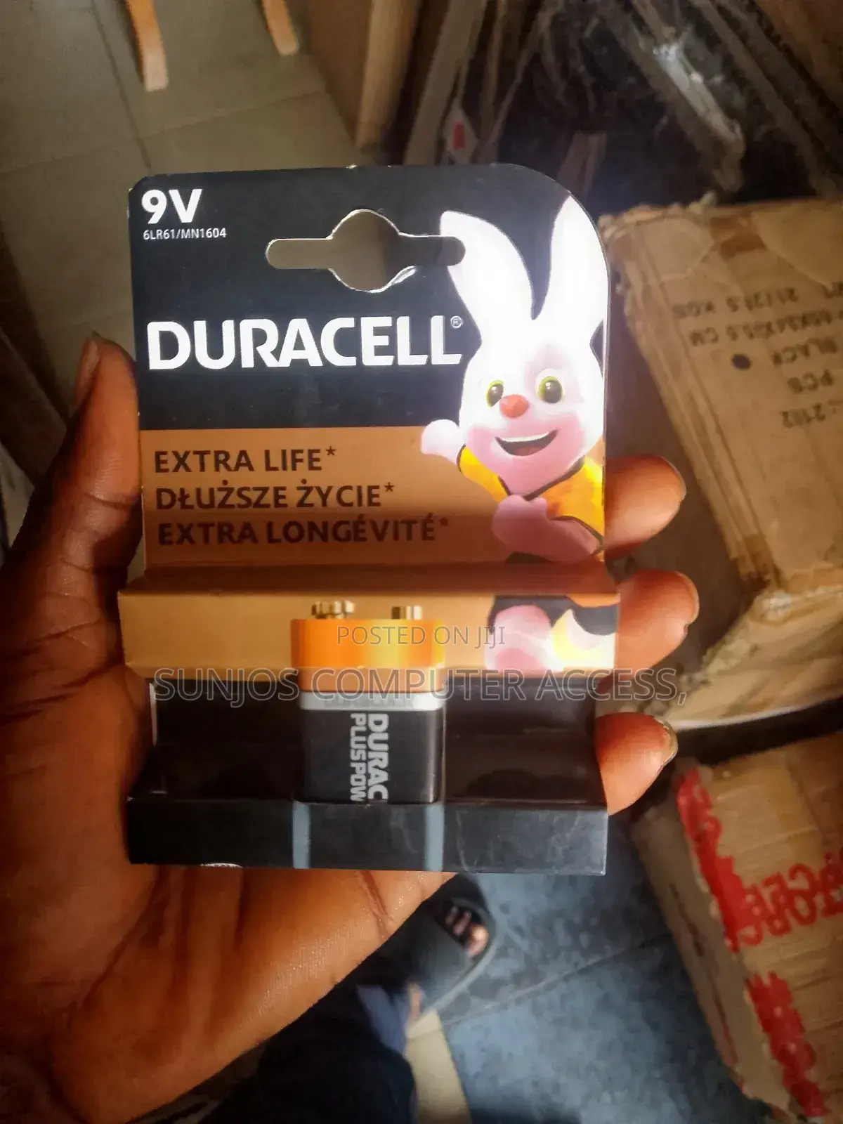 9v Duracell Battery's Pluspower